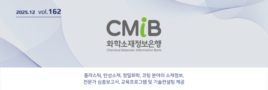 CMIB �������� 2025.12 vol.162 - ȭ�м������������� �ö�ƽ, ź������, ����ȭ��, ���� �о��� ��������, ������ ����������, �������α׷� �� ��������� �����մϴ�.